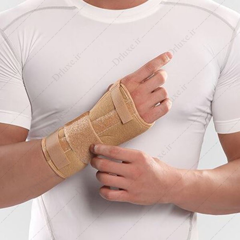 مشخصات، قیمت و خرید مچ بند نئوپرنی آتل دار زاویه فانکشنال پاک سمن - دکتر لوکس