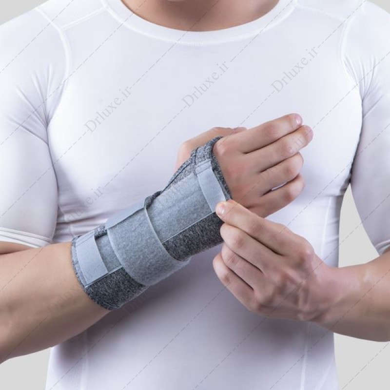 مشخصات، قیمت و خرید مچ بند نئوپرنی آتل دار با زاويه فانكشنال - دکتر لوکس