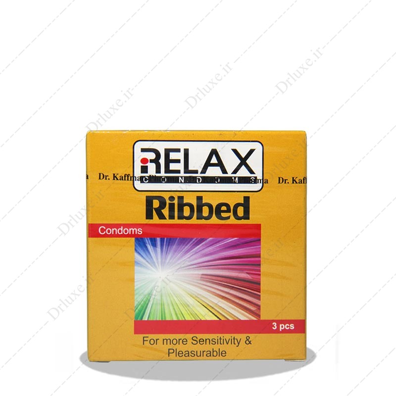 مشخصات، قیمت و خرید کاندوم شیاردار مدل Ribbed ریلکس 3 عددی - دکتر لوکس
