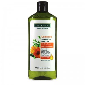 شامپو کودک بدون سولفات سان وی مدل Calendula حجم 300 میلی لیتر