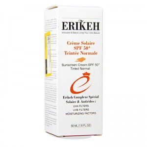 کرم ضد آفتاب SPF50 رنگی پوست نرمال اریکه 50 میلی لیتر