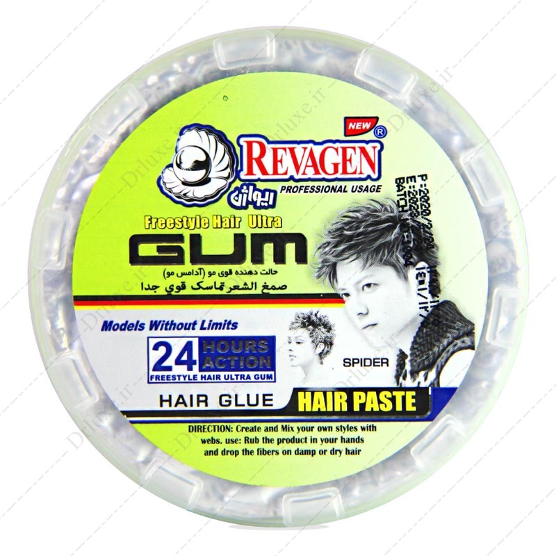مشخصات، قیمت و خرید  چسب حالت دهنده قوی مو ریواژن مدل Spider حجم 150 میلی لیتر - دکتر لوکس