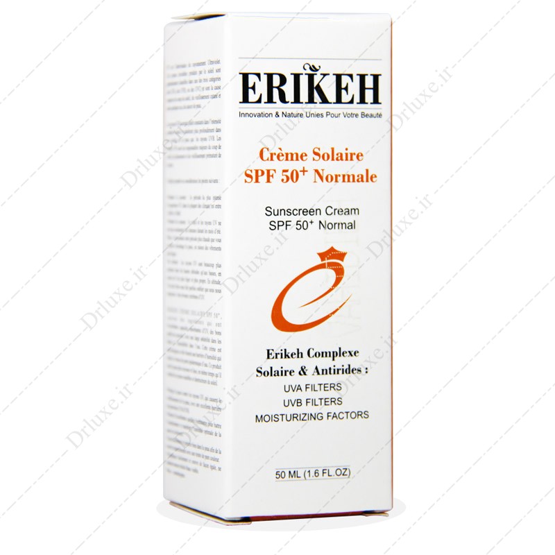قیمت و خرید کرم ضد آفتاب SPF50 نرمال اریکه 50 میلی لیتر - دکتر لوکس