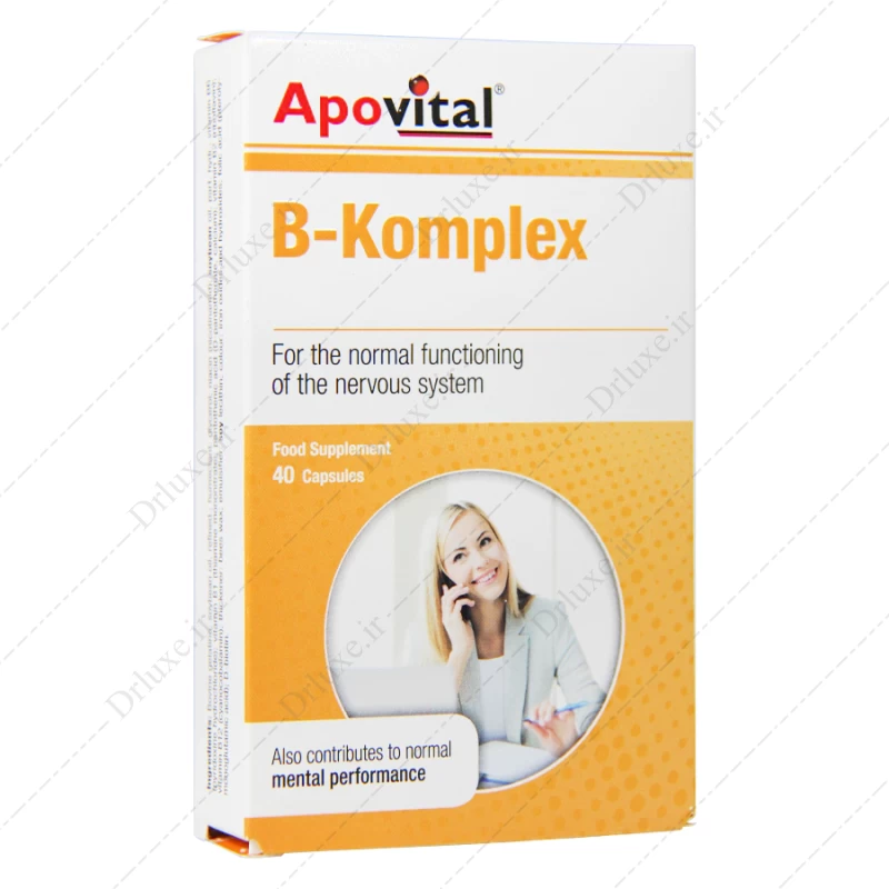 قیمت و خرید کپسول ب کمپلکس آپوویتال 40 عدد - دکتر لوکس