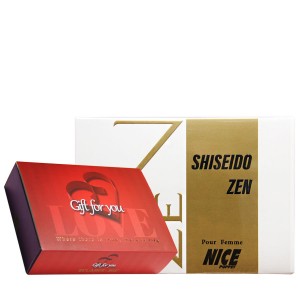 پک هدیه ادکلن و مام رول زنانه نایس مدل Shiseido Zen