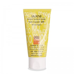 کرم ضد آفتاب  رنگیSPF100 رنگی آردن 50 میلی لیتر