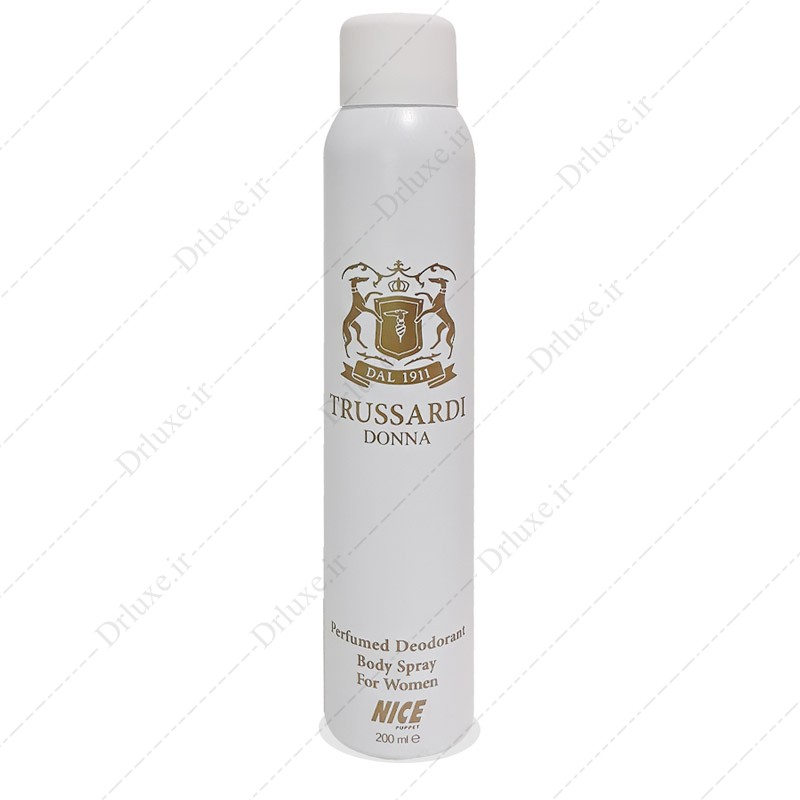 مشخصات، قیمت و خرید اسپری بدن زنانه نایس مدل Trussardi حجم 200 میلی لیتر - دکتر لوکس