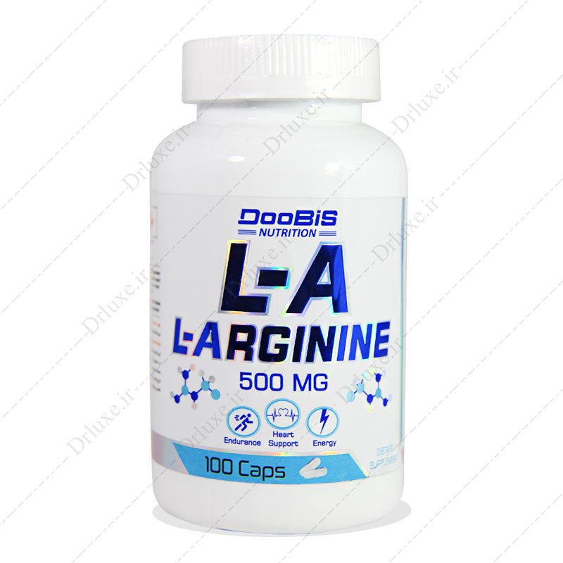 مشخصات، قیمت و خرید کپسول ال آرژنین 500 میلی گرم دوبیس 100 عددی - دکتر لوکس