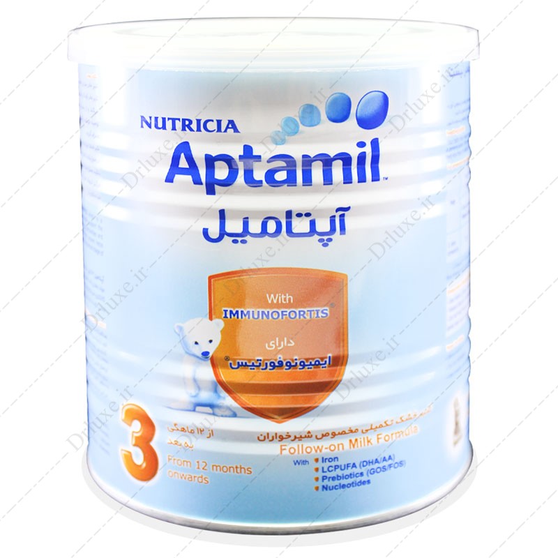 قیمت و خرید شیر خشک آپتامیل 3 نوتریشیا 400 گرم - دکتر لوکس