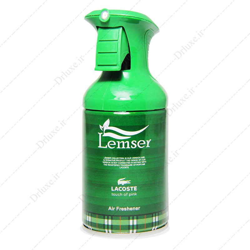 اسپری خوشبو کننده هوا لمسر Lacoste حجم 250 میلی لیتر