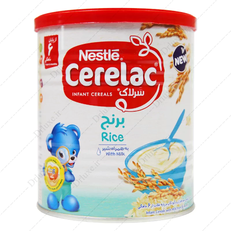 سرلاک برنج همراه شیر نستله 400 گرم