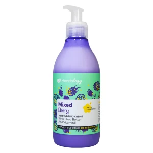 کرم مرطوب کننده دست، صورت و بدن Mixed Berry هندولوژی 375 میلی لیتر