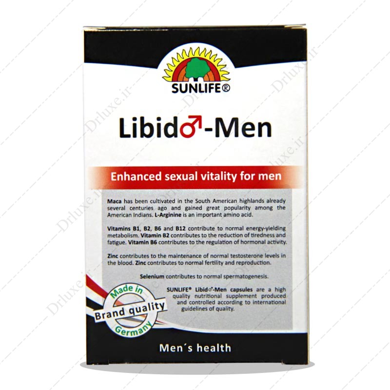 قیمت و خرید کپسول لیبیدو من سان لایف 30 عدد - دکتر لوکس
