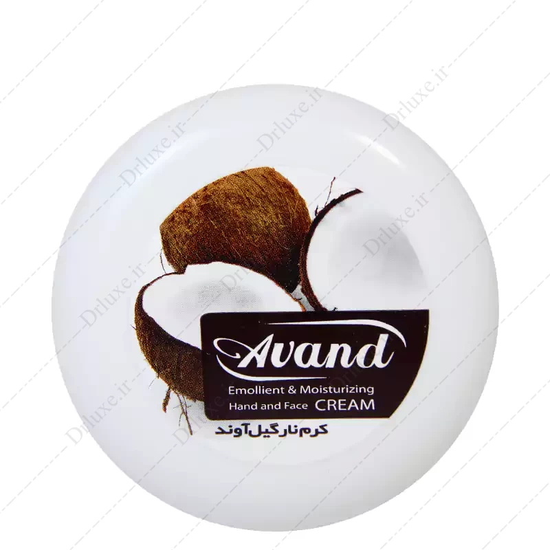 کرم نرم و مرطوب کننده دست و صورت نارگیل آوند 200 گرم - دکتر لوکس