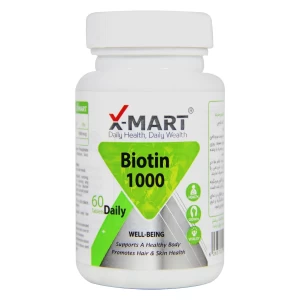 قرص بیوتین 1000 ایکس مارت 60 عدد