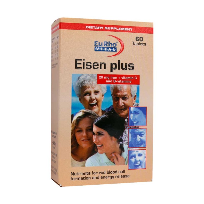 قرص آیزن پلاس یوروویتال، قرص eisen plus