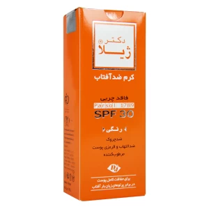 کرم ضد آفتاب SPF30 دکتر ژیلا فاقد چربی رنگی 65 میلی لیتر
