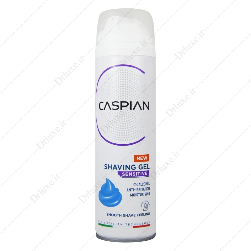 بررسی و خرید ژل اصلاح پوست حساس مدل Sensitive کاسپین 200 میل - دکتر لوکس