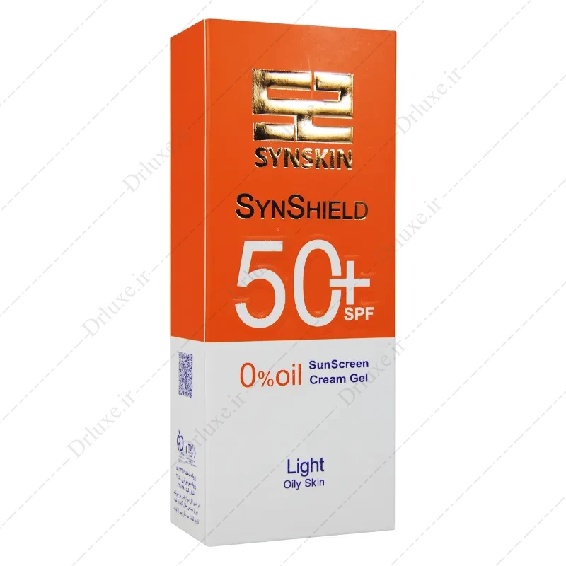 بررسی و خرید کرم ژل ضد آفتاب SPF 50 پوست چرب Light ساین اسکین 50 میل - دکتر لوکس