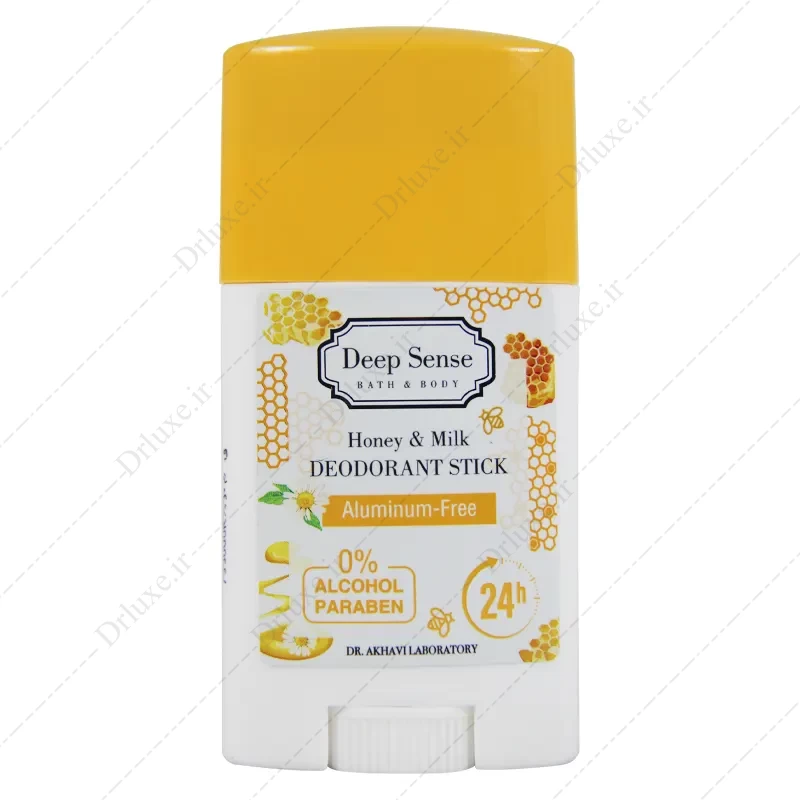 بررسی و خرید استیک خوشبو کننده بدن شیر عسل دیپ سنس 40 گرم