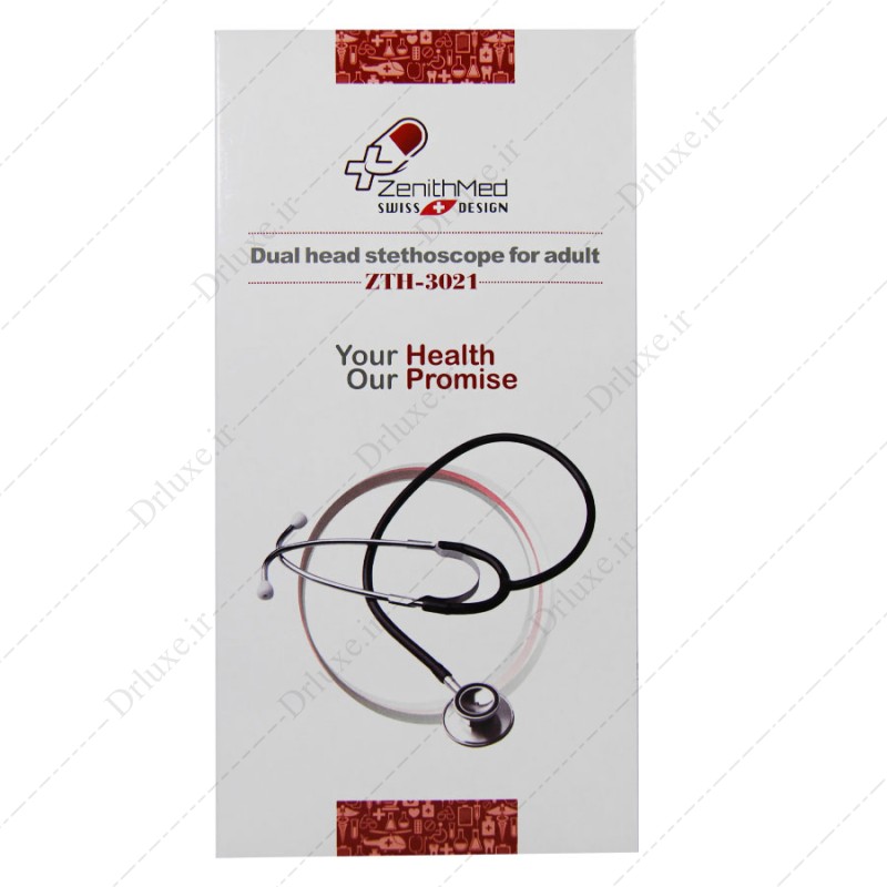 قیمت و خرید گوشی پزشکی دو پاویون زینگ دار ZHT-3021 زنیت مد - دکتر لوکس