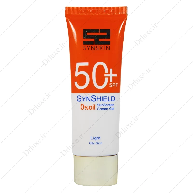 بررسی و خرید کرم ژل ضد آفتاب SPF 50 پوست چرب Light ساین اسکین 50 میل - دکتر لوکس