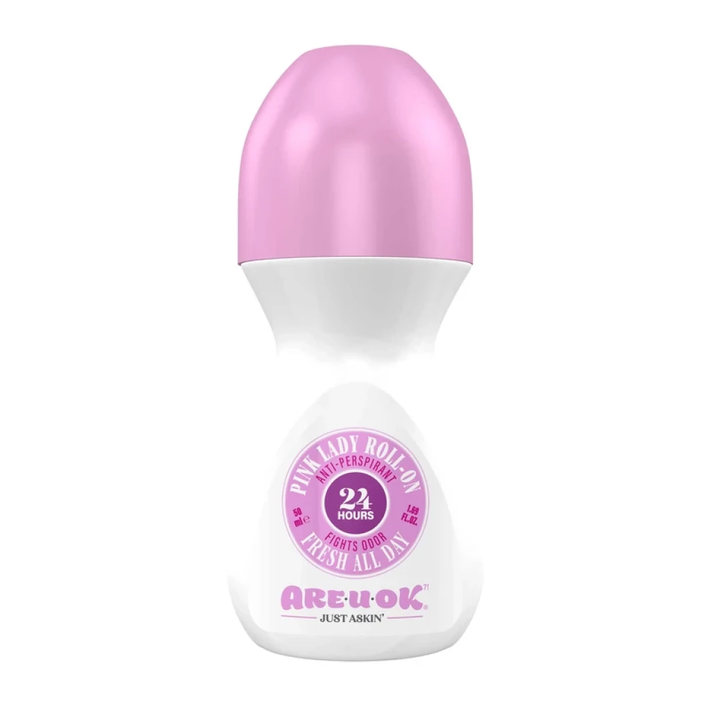 مام رول ضد تعریق بانوان آر یو اوکی مدل Pink Lady