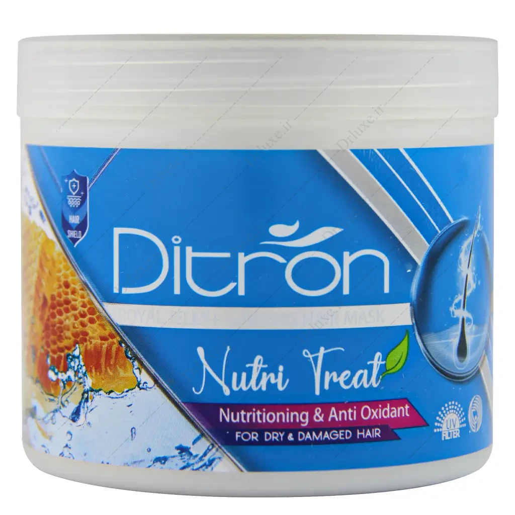 ماسک مو حاوی رویال ژل و جینسینگ دیترون 400 میل