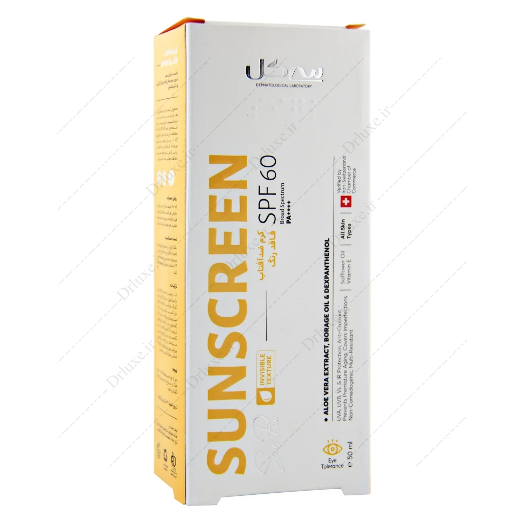 کرم ضد آفتاب سی گل SPF60 بی رنگ