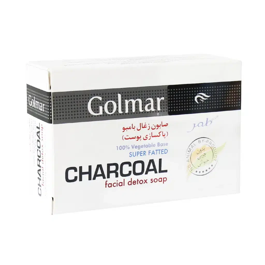 صابون پاکسازی پوست زغال بامبو گلمر 115 گرم