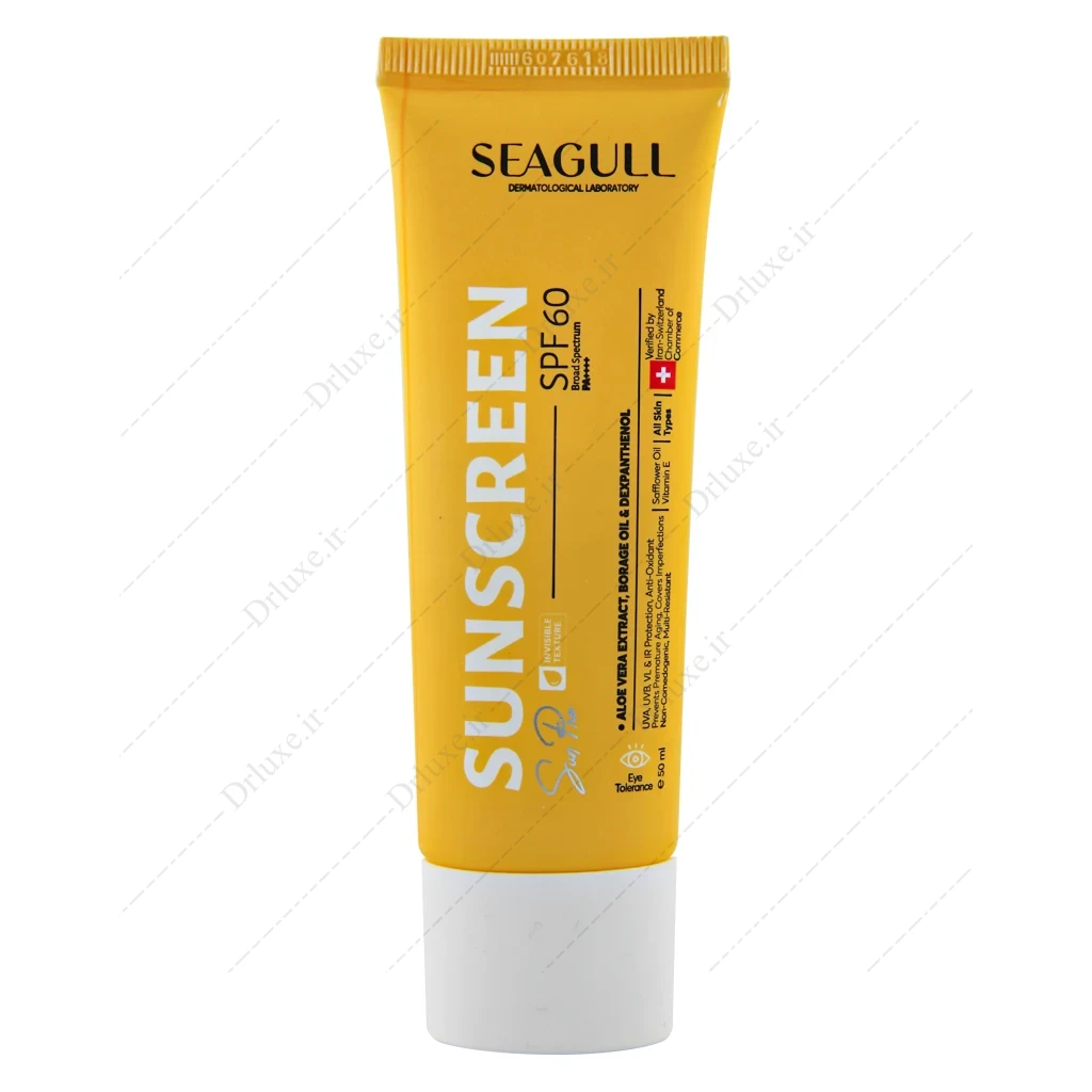 کرم ضد آفتاب سی گل SPF60 بی رنگ