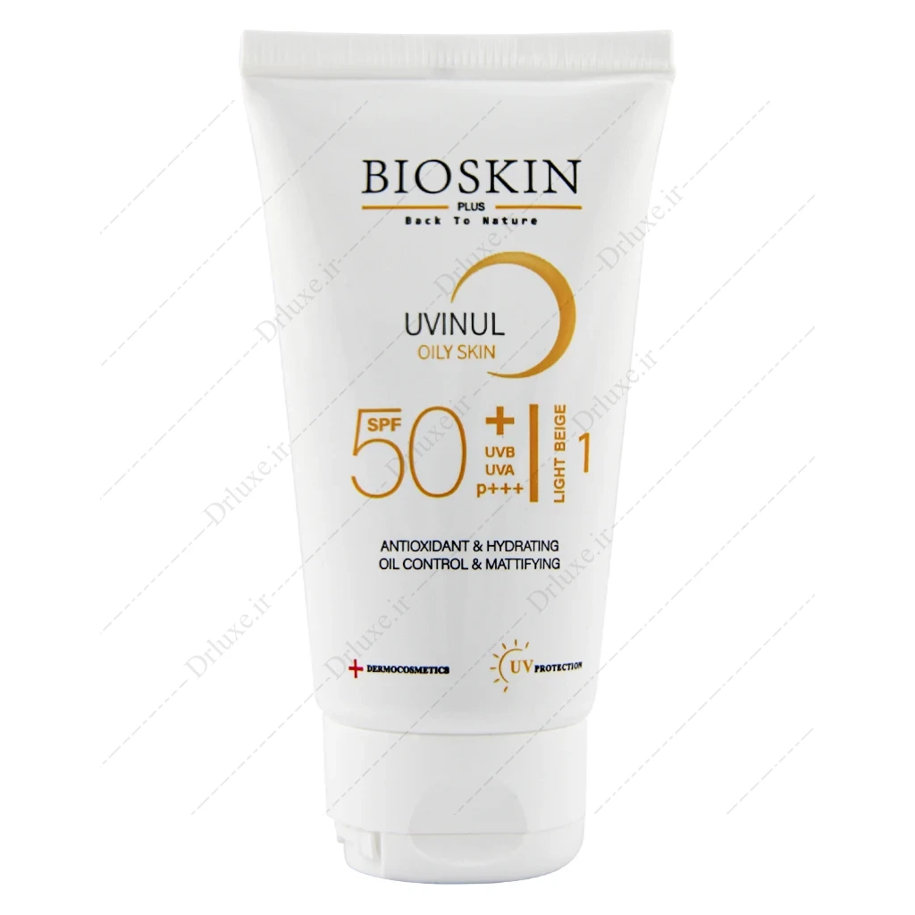 کرم ضد آفتاب بایو اسکین SPF50 پوست چرب