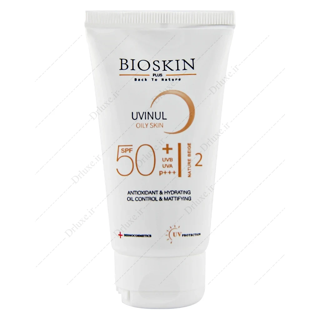 کرم ضد آفتاب بایو اسکین SPF50 پوست چرب