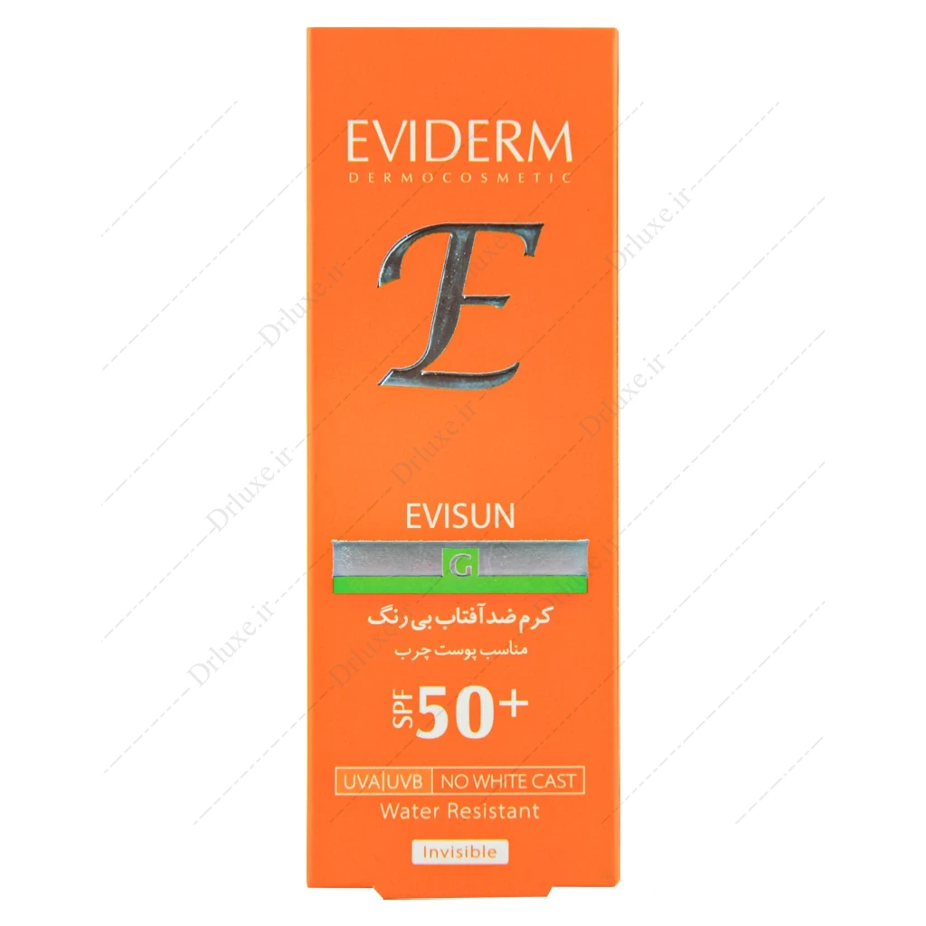 کرم ضد آفتاب SPF50 اویدرم اوی سان جی بی رنگ 40 میلی لیتر
