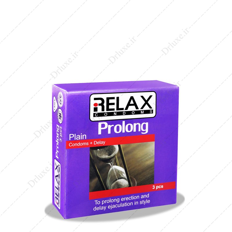 کاندوم پرولانگ ریلکس Relax Prolong Condom - داروخانه آنلاین دکتر لوکس