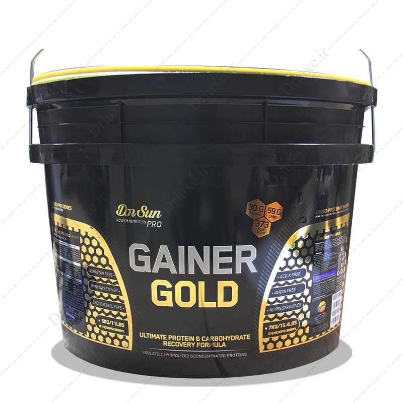 گینر کربوهیدرات پروتئین طلایی دکتر سان 5 کیلو