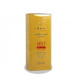 کرم ضد آفتاب SPF60 بی رنگ سینره پوست معمولی و خشک 50 میلی لیتر