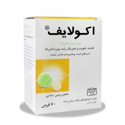 قرص اکولایف رازک 60 عدد