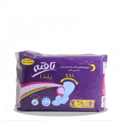 نوار بهداشتی بالدار یلدا کتانی ویژه شب خیلی بزرگ تافته 7 عددی