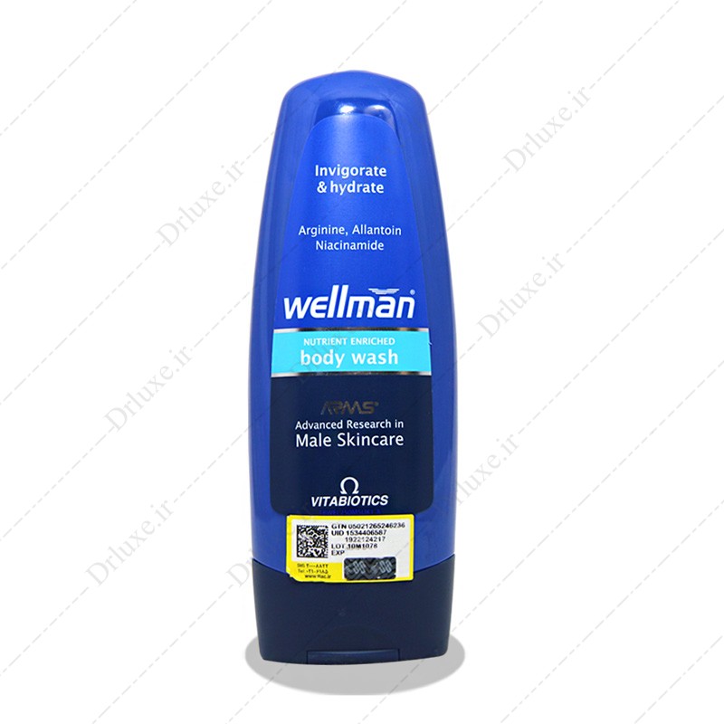 مشخصات، قیمت و خرید شامپو بدن آقایان ولمن مدل Nutrient Enriched حجم 250ml - دکتر لوکس