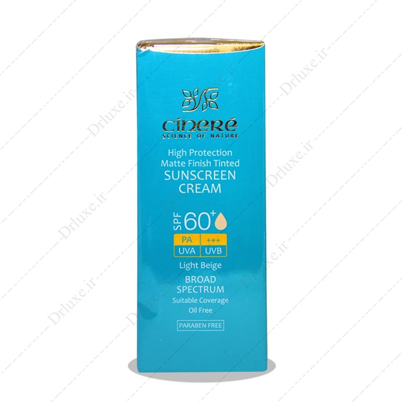 قیمت و خرید کرم ضد آفتاب رنگی  SPF60 بژ روشن سینره 50 میلی لیتر-  دکتر لوکس