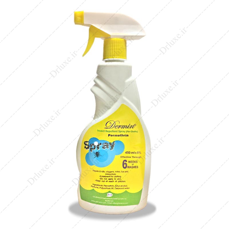 اسپری دافع حشرات درمین 450 میلی لیتر