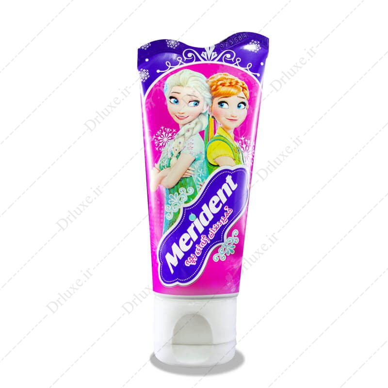 مشخصات، قیمت و خرید خمیر دندان ژله ای کودک مریدنت مدل Frozen حجم 70 گرم - دکتر لوکس