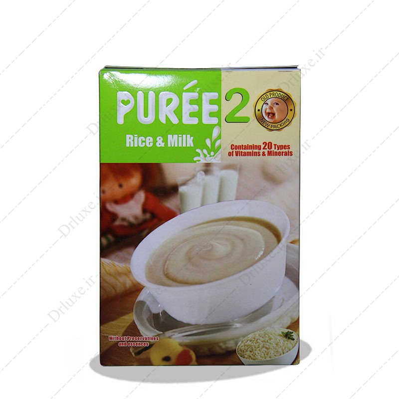 مشخصات،قیمت وخریدپوره 2 پوره برنجین و شیر250 گرم-دکتر لوکس