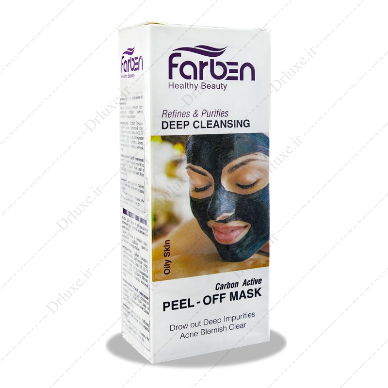 مشخصات،قیمت وخریدماسک زغال صورت کربن فعال فاربن 75 میلی لیتر-دکتر لوکس