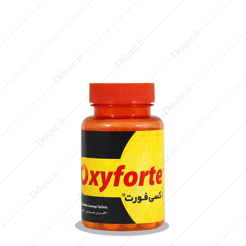 مشخصات،قیمت وخریدقرص جویدنی مکیدنی اکسی فورت تکاژه 70 عدد-دکترلوکس