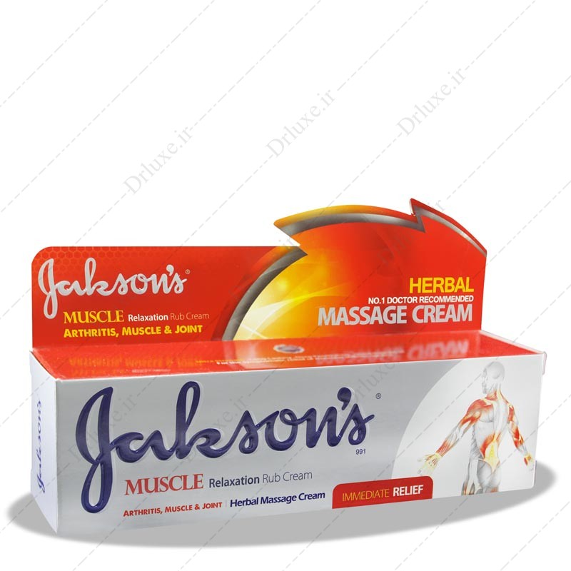 مشخصات، قیمت و خرید کرم گیاهی ماساژ بدن جاکسون 100 گرم - داروخانه آنلاین دکتر لوکس