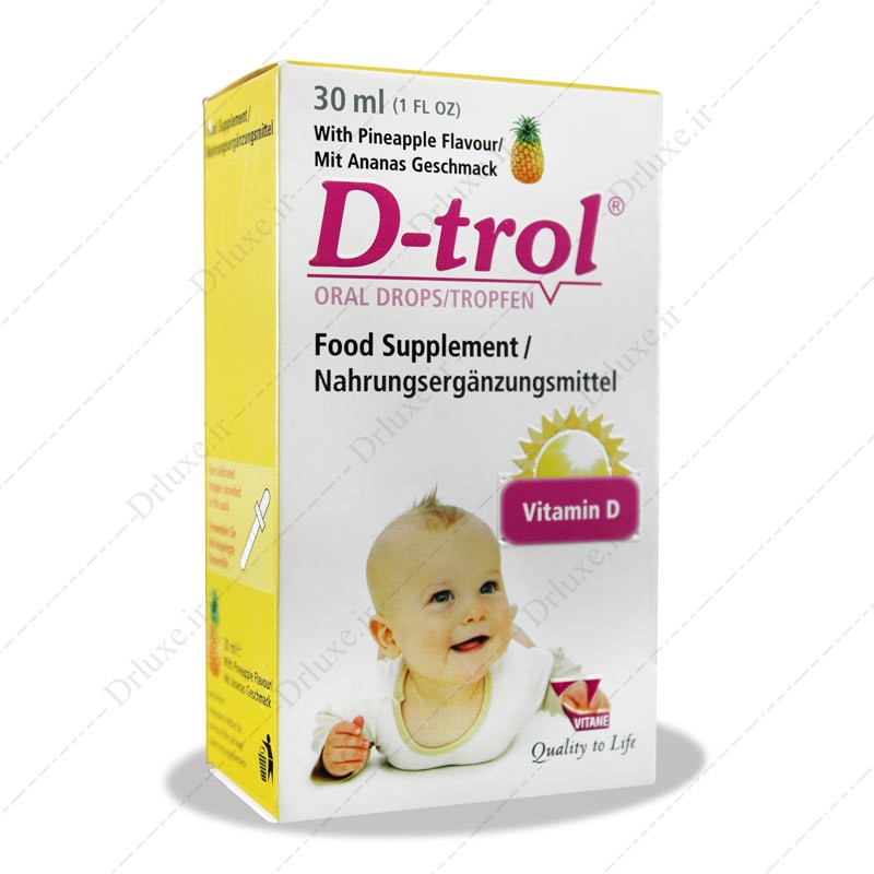 مشخصات، قیمت و خرید قطره دی ترول ویتان 30 میلی لیتر - داروخانه آنلاین دکتر لوکس