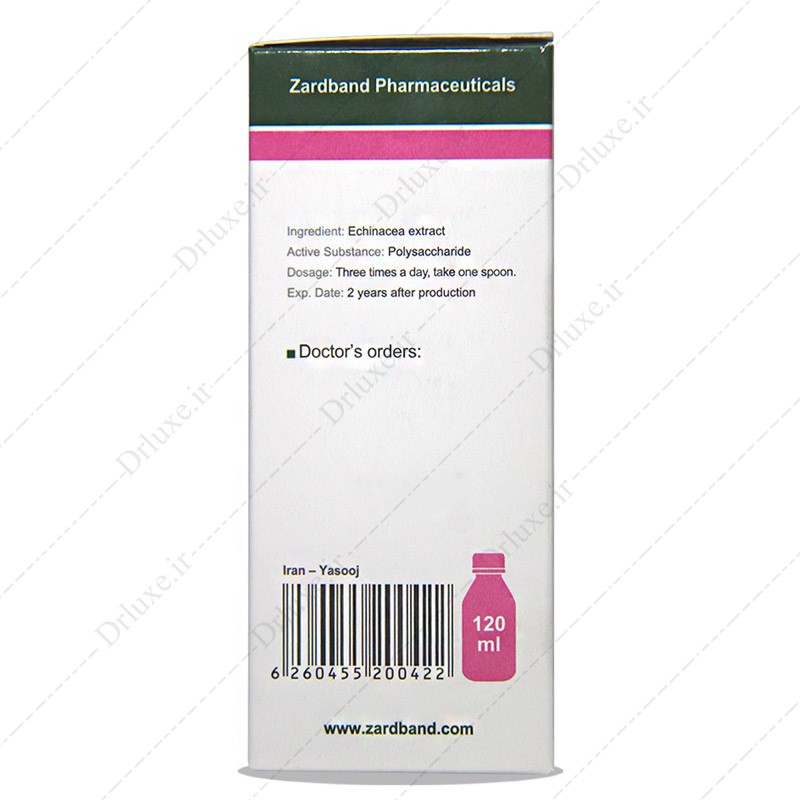 مشخصات، قیمت و خرید محلول خوراکی عصاره گیاهی اکیناسه 120ml - میلی لیتر