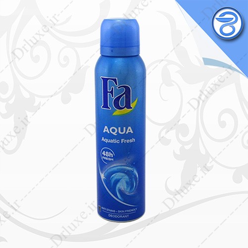 مشخصات، بررسی و قیمت اسپری دئودورانت Aqua فا 150 میلی لیتر - دکتر لوکس